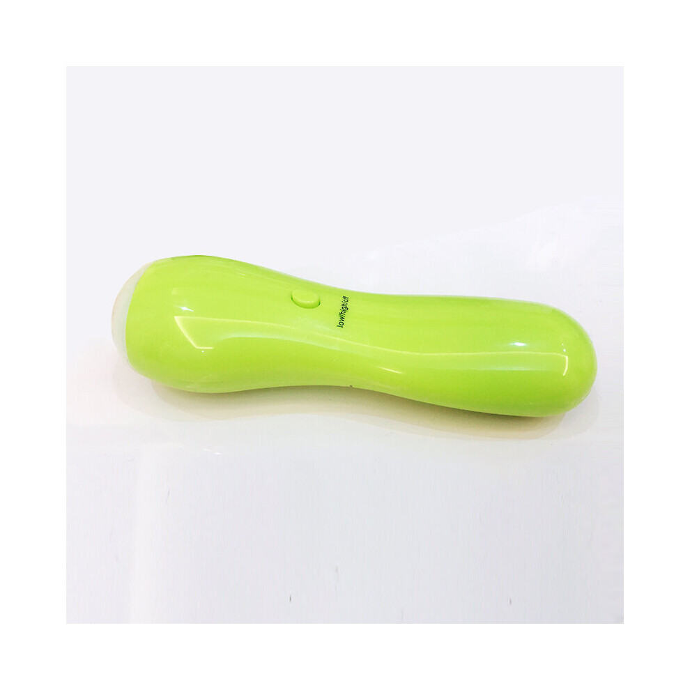 Dechoicelife Yellow (A- Massager) Mini Massage Pen Portable Massager Vibration For Body Relaxation Acupoint Massage 2 Mode Promote Blood Circulation Health Care