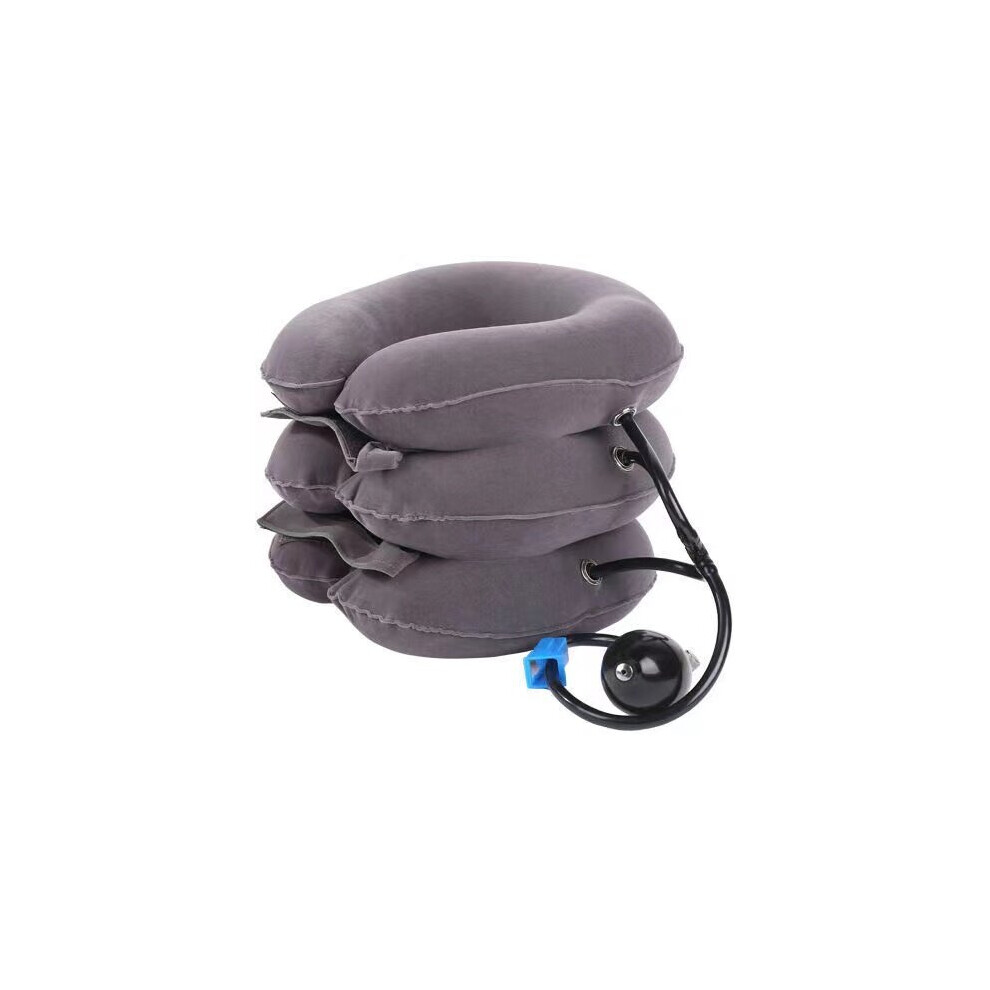 Dechoicelife Cervical Neck Traction Medical Correction Device Cervical Support Posture Corrector Neck Stretcher Relaxation Inflatable Collar