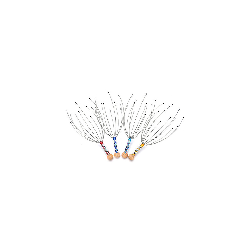 Dechoicelife (A-N7) Bamboo Hackle Itch Health Products Wooden Back Scratcher Wood Horn Back Scraper Scratching Massager Backscratcher Body Massage