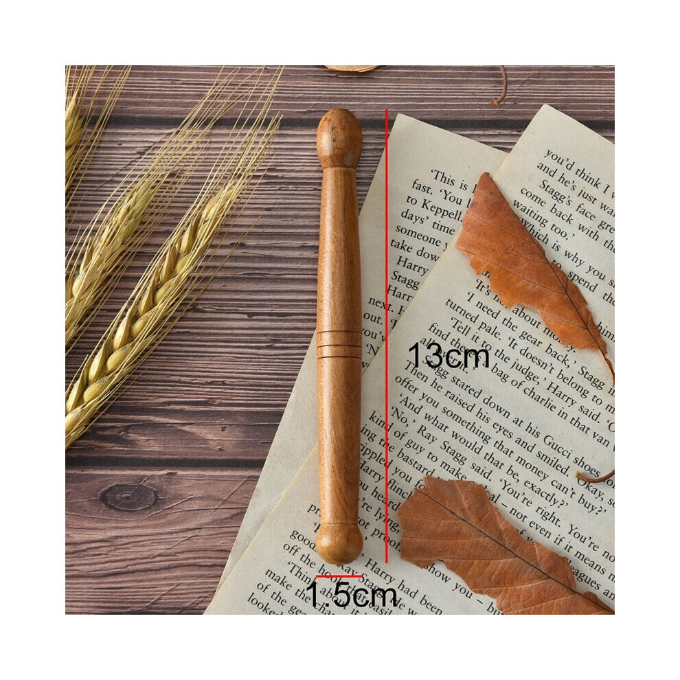 Dechoicelife 1Pc Reflexology Massager Wooden Foot Body Massager Stick Relieve Muscle Soreness Relaxation Tools