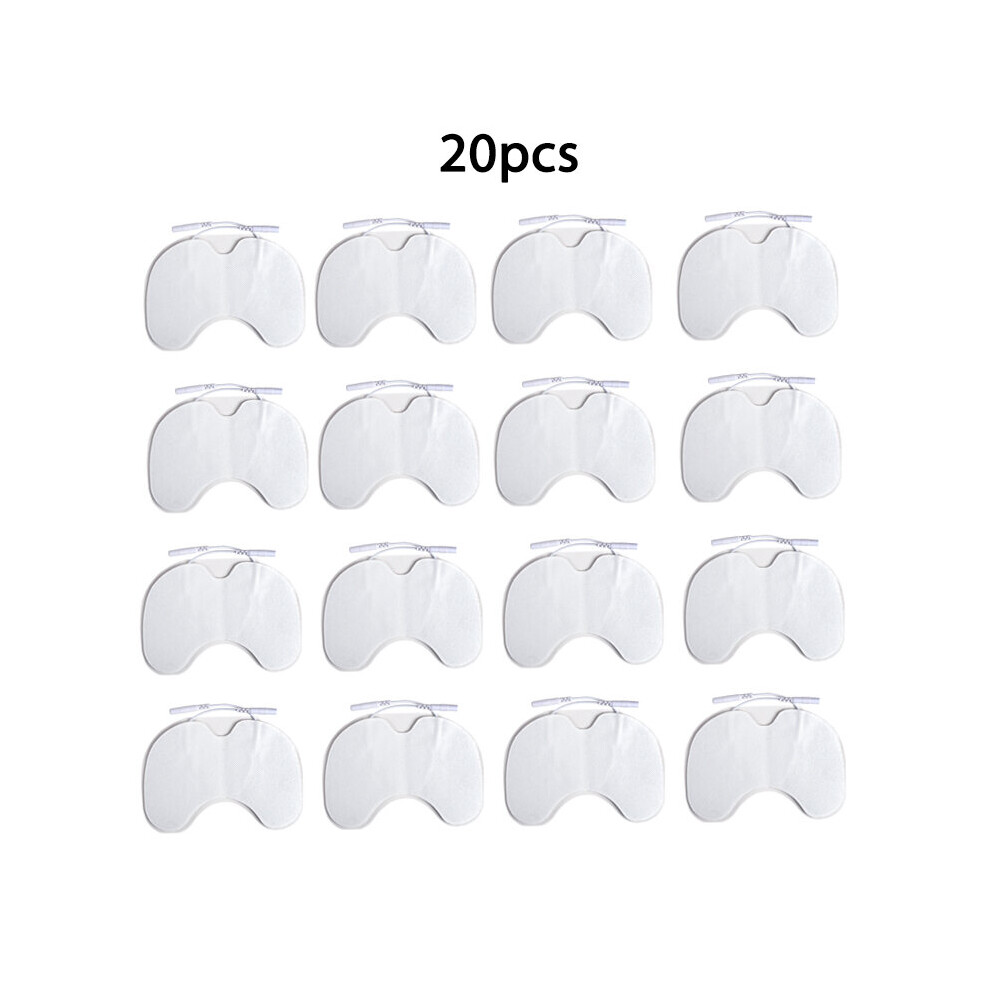 Dechoicelife (A-20Pcs For Knee) 20Pcs Ems Muscle Stimulator Electrode Pads For Digital Therapy Machine Body Massager Replacement Pads For Physiotherapy Device