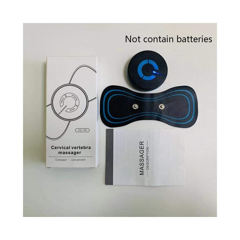 Dechoicelife Portable Mini Electric Body Massager Intelligent Muscle Relief Pain Back Neck Cervical Stimulator Meridian Muscle Relief Pain