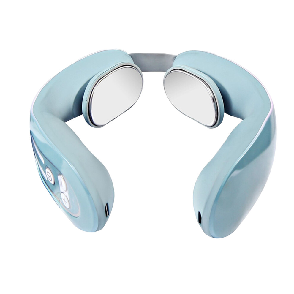Dechoicelife (A-Green) Neck Acupoints Pain Relief Massager Lightweight Portable Reduces Fatigues Massager For Releasing Daily Stress Improve Physical