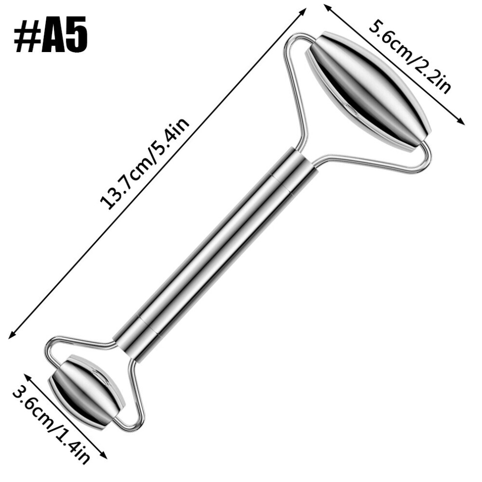 Dechoicelife (A-A5) Stainless Steel Scraping Massage Tools Muscle Scraper Metal Massage Tools Scraping Massage Board For Sore Muscle Relief Massager
