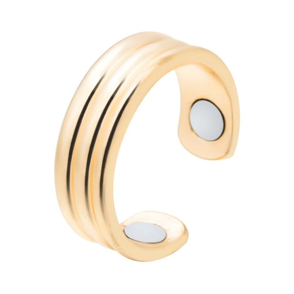 Dechoicelife (A-Golden03) Anti Snoring Device Ring Magnetic Therapy Acupressure Treatment Against Finger Ring Anti Snore Sleep Aid For Snoring