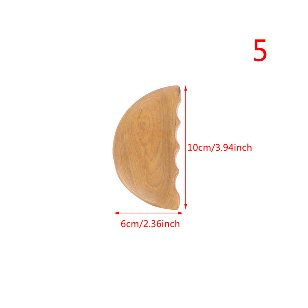Dechoicelife (A-Wine Red) Triangle Trigeminal Body Massager Relax Fragrant Wood Neck Shiatsu Reflexology Wooden Spa Therapy Massage Forblood Circulation
