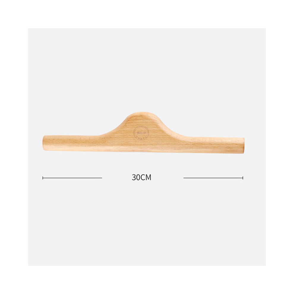 Dechoicelife Wooden Scraping Massage Stick Therapy Back Shoulder Neck Waist Leg Guasha Massage Tool Fat Burner Meridian Slim Massager Rod