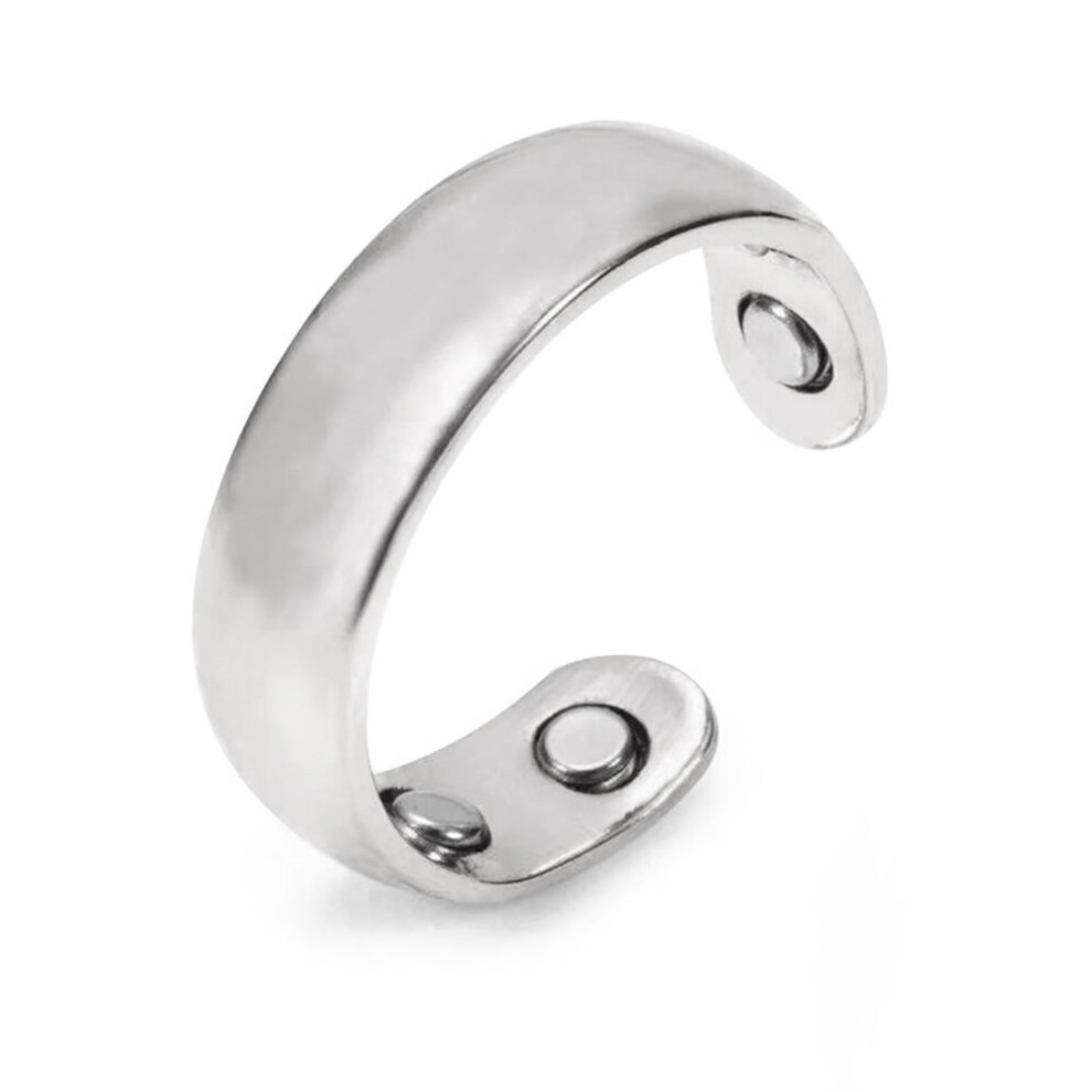 Dechoicelife (A-Silver) Acupressure Anti Snore Ring Treatment Reflexology Anti Snoring Apnea Sleeping Aid Device Weight Loss Slimming Body Care