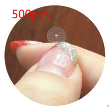 (a-500PCS) Magnetic Bead /5 colors crystal ear Patch Transparent Tape Anti-allergic Magnetic therapy Ear Pressure Paste Ear Auriculotherapy