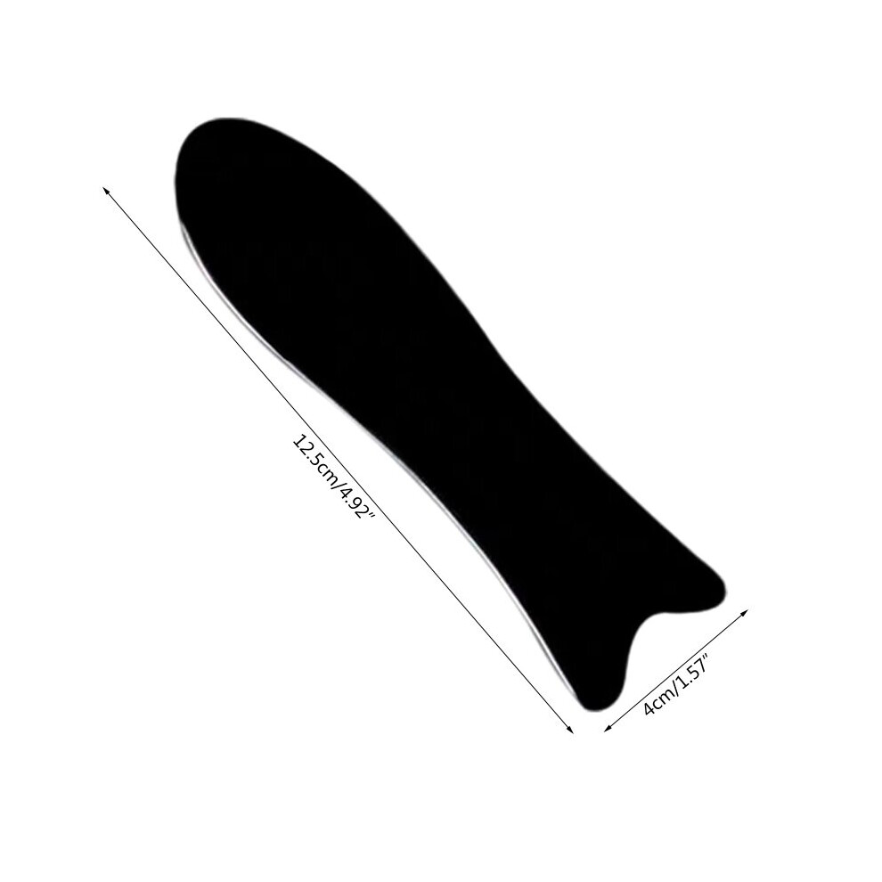 Dechoicelife (A-Fish Shaped) Water Buffalos Horn Gua Sha Facial Tools Scraping Board Gua Sha Massage Tool For Scraping Facial And Body Skin