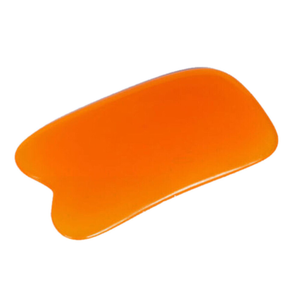 Dechoicelife (A-As Pic) 1Pcs Resin Guasha Scraping Massage Scraper Face Massager Acupuncture Gua Sha Board Acupoint Face Eye Care Spa Massage