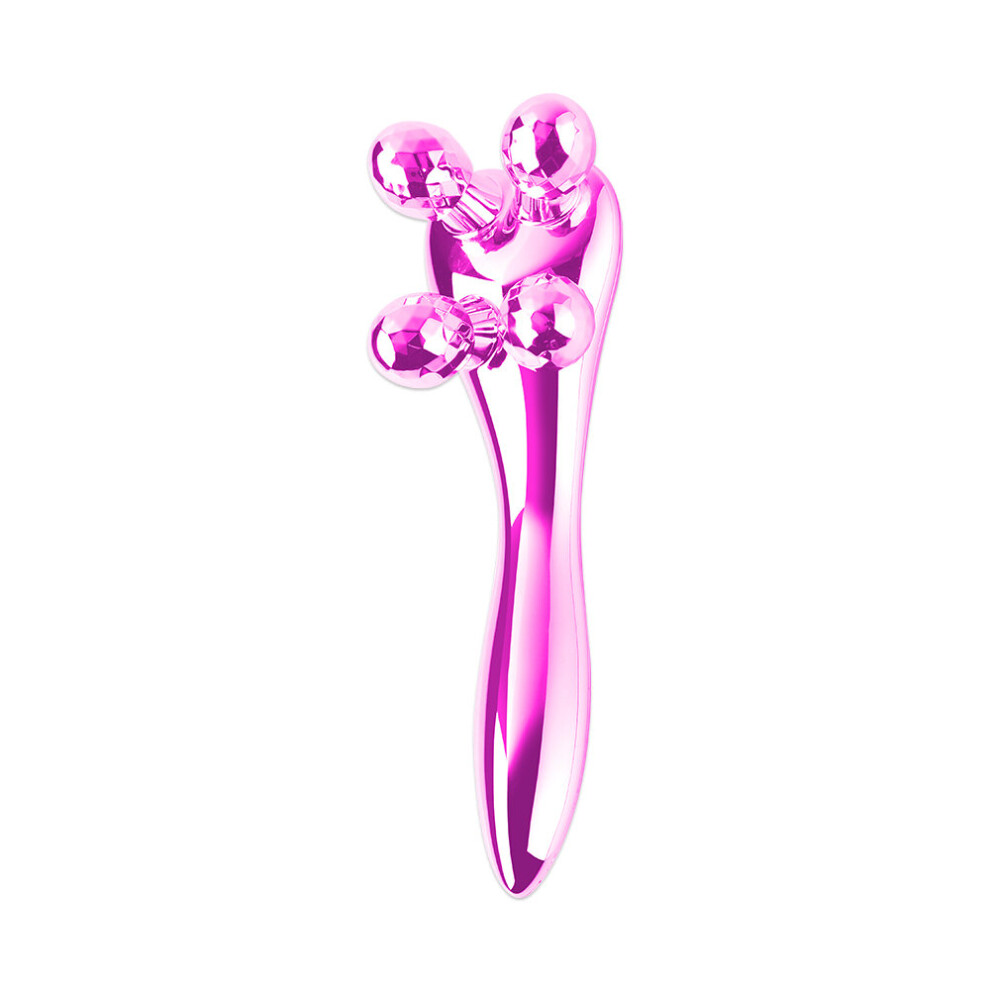 Dechoicelife (A-A-Rose) Face-Lifting Instrument 3D Manual Roller Face Massager Lifting Shape V-Shaped 2/4Round Shaping Body Face Massage Beauty Tool