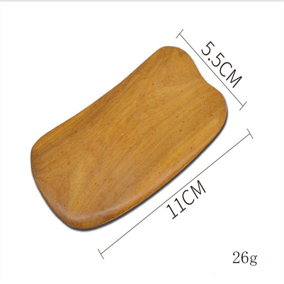 Dechoicelife (A-5) Wood Body Massage Tool Foot Reflexology Acupuncturethai Massager Roller Therapy Meridians Scrap Lymphatic Health Care Sandalwood