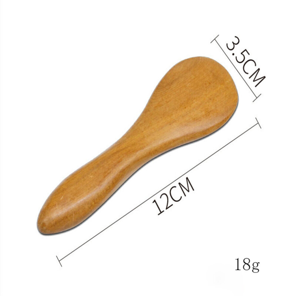 Dechoicelife (A-8) Wood Body Massage Tool Foot Reflexology Acupuncturethai Massager Roller Therapy Meridians Scrap Lymphatic Health Care Sandalwood