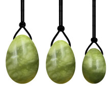 (a-stone jade egg) Natural Jade Egg Vaginal Balls Yoni Egg Set Yoni Wand Vaginal Tightening Massage Ball Kegel Balls Vagina Muscle Kegel Exerciser