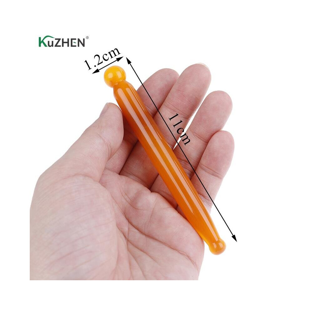 Dechoicelife Resin Body Massage Reflexology Tool Stick Acupuncture Foot Reflexology Massager Relieve Muscle Soreness Relaxing Tool Hot