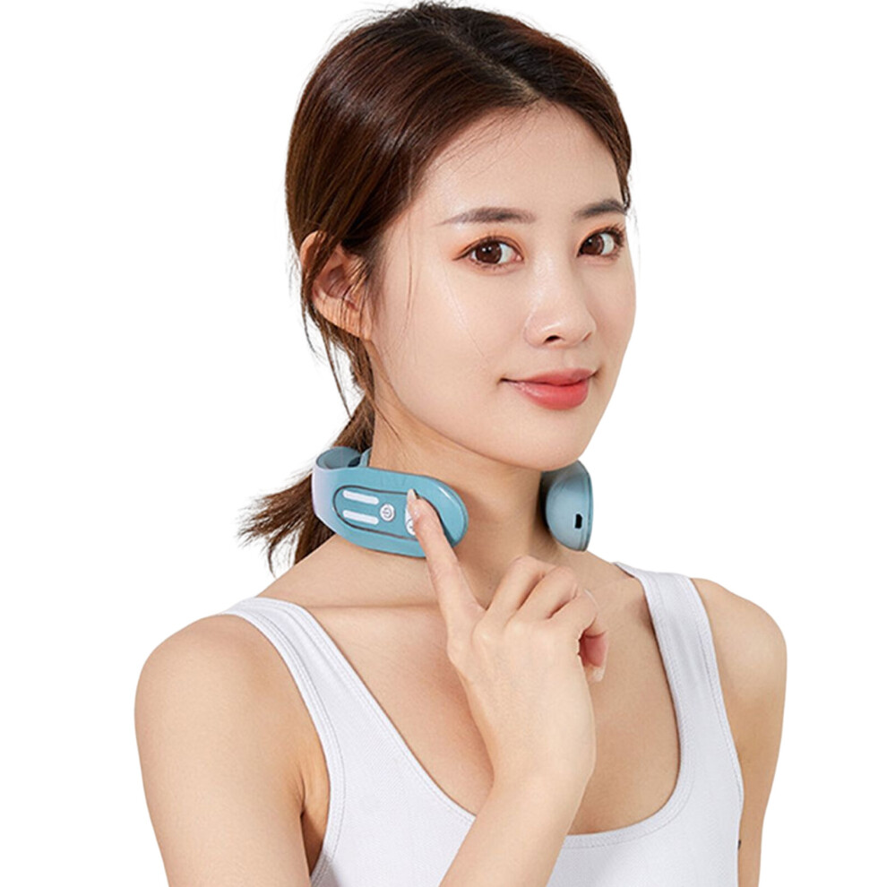 Dechoicelife Green (A-) Neck Acupoints Pain Relief Massager Improves Blood Circulation Massager For Relieve Neck Pain Shoulder Tiredness