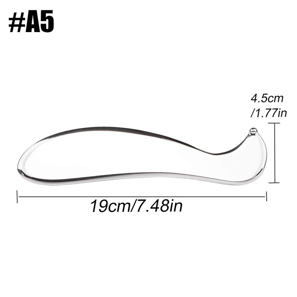 Dechoicelife (A-A5) Stainless Steel Facial Acupuncture Pen Reflexology Trigger Point Massage Tools Deep Tissue Massage Meridian Full Body Relaxing