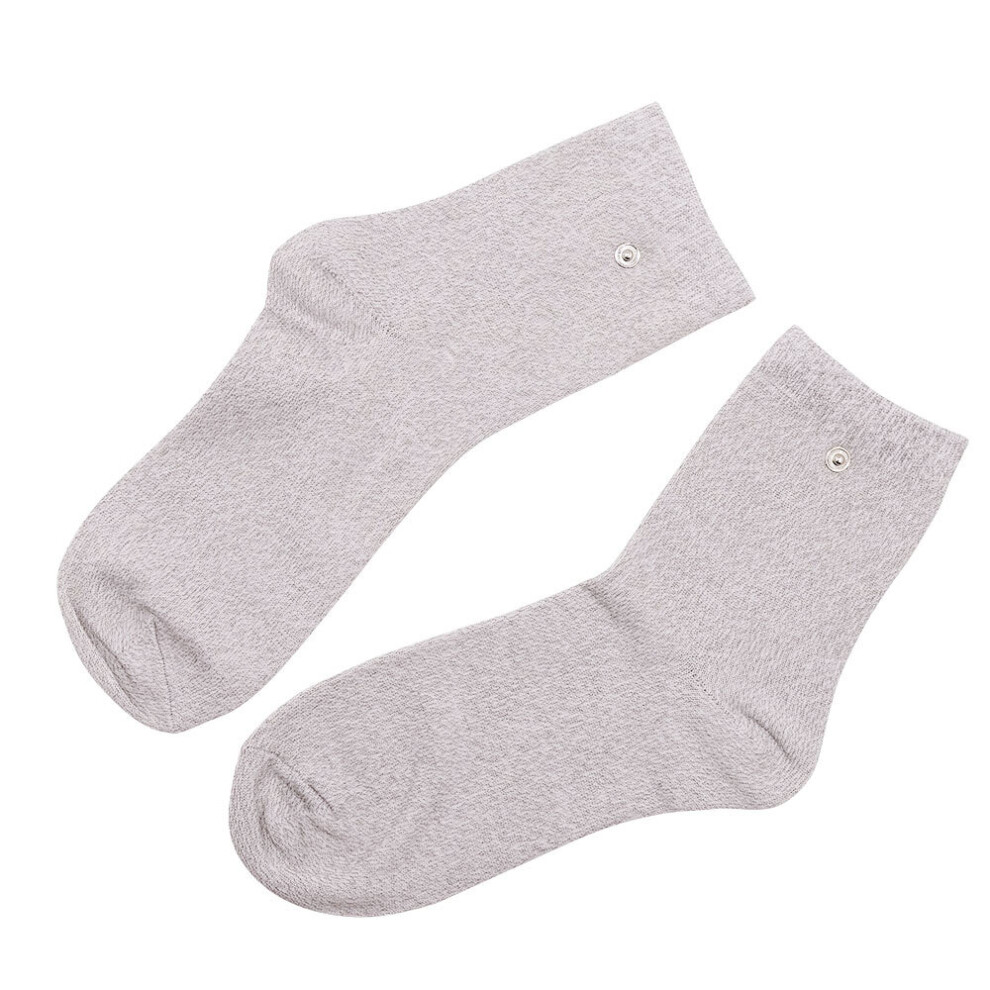 Dechoicelife (A-Socks) 1 Pair Massage Socks Therapy Gloves Conductive Fiber Ems Accessories Prevent Rheumatism Electrode Stimulation Tens Drop