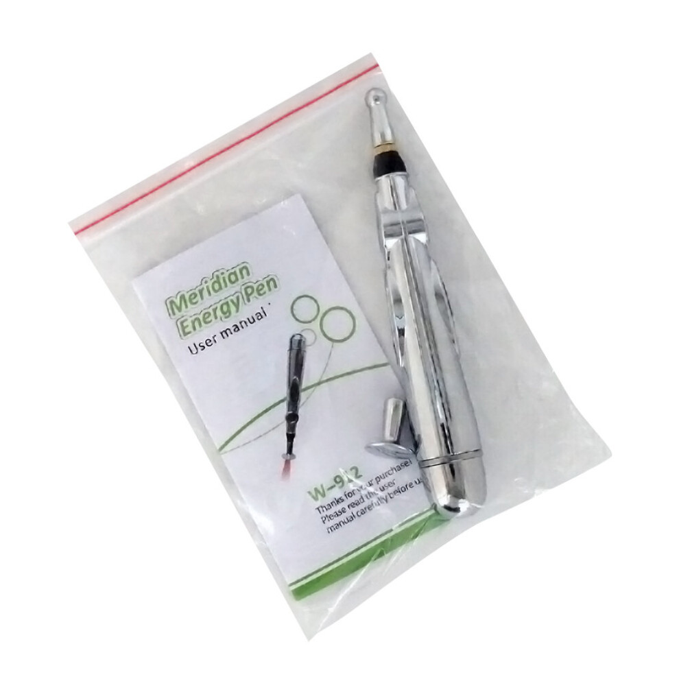Dechoicelife (A-Acupuncture Pen) Electric Acupuncture Point Massage Pen Laser Therapy Electronic Meridian Laser Therapy Energy Pen Body Massager Relief Pain Tool