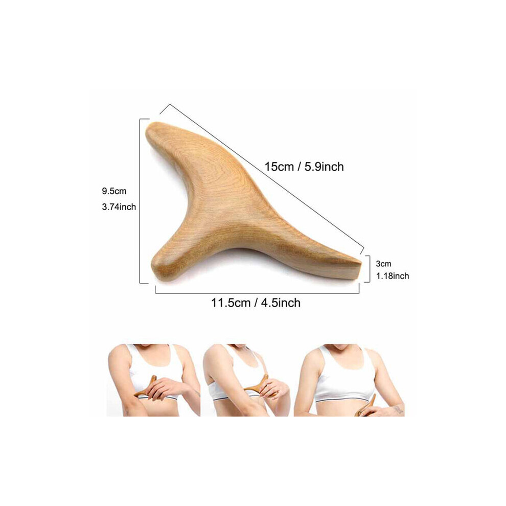 Dechoicelife (A-Style 10) Wood Therapy Roller Gua Sha Stick Wooden Massage Tool Wood Body Therapy For Backpain Relief Abdomen Cellulite Maderoterapia