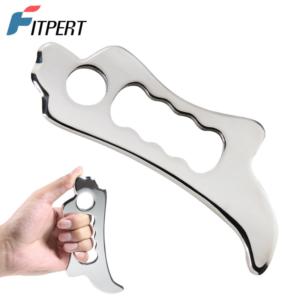 Dechoicelife Professional Muscle Scraper Physical Therapy Tools,Stainless Steel Guasha Scraping Massage Tool,Scar Tissue Massager,Guasha Tool