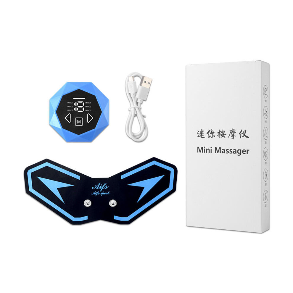 Dechoicelife (A-Type5) Portable Ems Cervical Vertebra Massage Patch For Muscle Relaxing Pain Relief Electric Neck Bdoy Massager Pulse Muscle Stimulator