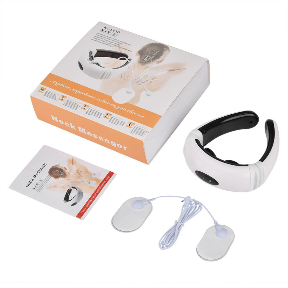 Dechoicelife Neck Massager With Heat Relieve Muscle Pain Portable Deep Tissue Trigger Point Massager Gifts For Women Men Home Outdoor Use