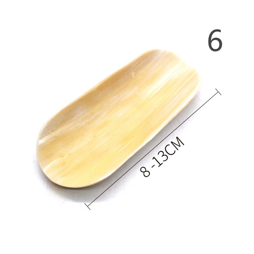Dechoicelife Amber (A-6) Natural Resin Gua Sha Massage Scraping For Face Neck Beeswax Guasha Scraper Massager Therapy Acupoint Acupressure 9Styles