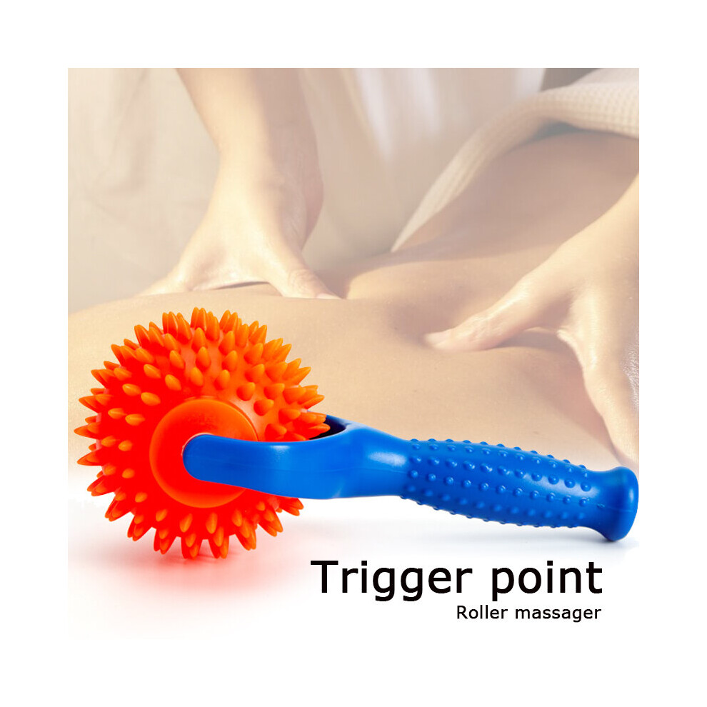 Dechoicelife Spike Massage Roller Ball Trigger Point Massager For Body Muscle Deep Tissue Relax Acupuncture Pain Relief Acupoint Stimulation