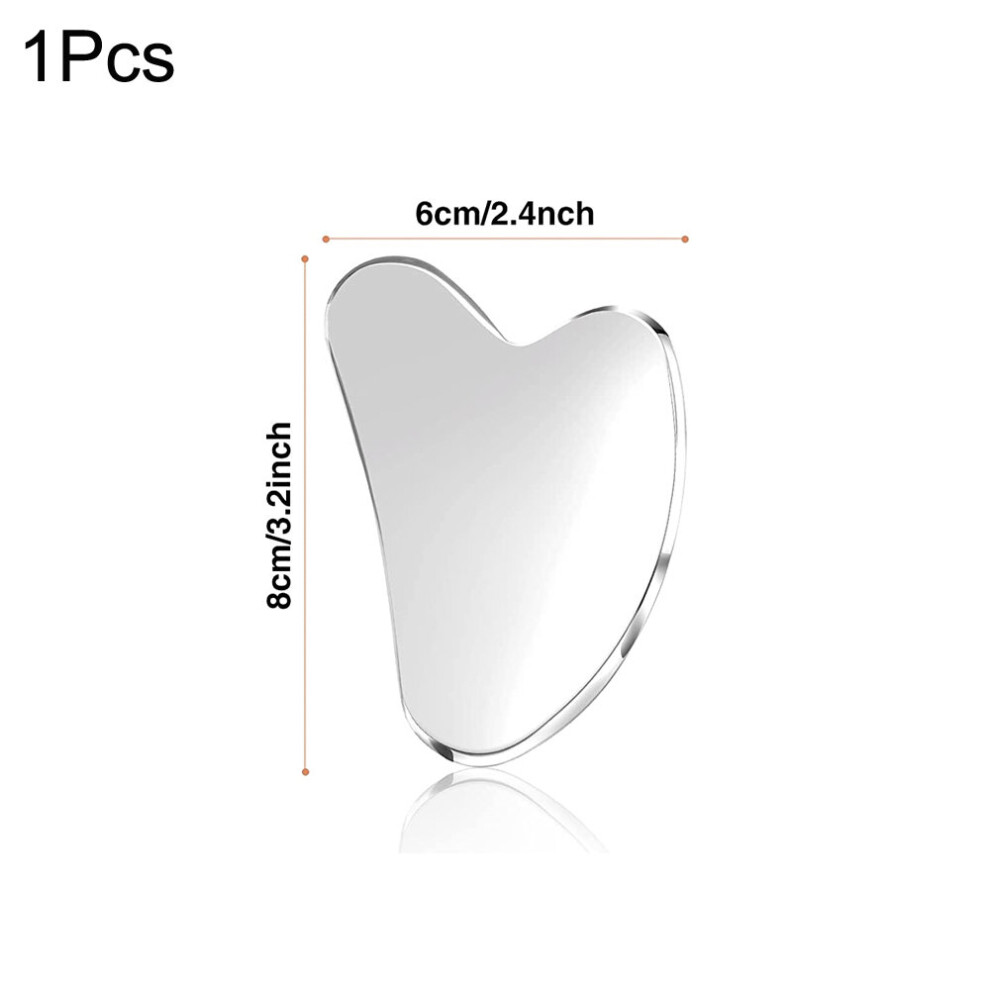 Dechoicelife (A-Auburn) Stainless Steel Deep Tissue Gua Sha Massage Tool Manual Acupuncture Pen Scraping Tool Massage Acupressure Bar For Body Relaxing