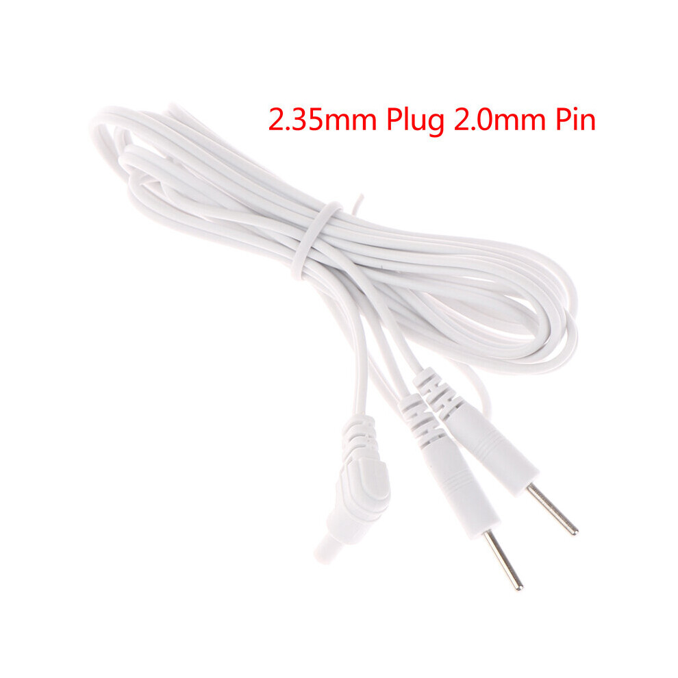 Dechoicelife (A-2.35Mm 1.2M) 2/4Buttons New Electrotherapy Electrode Lead Electric Shock Wires Cable For Tens Massager Connection Cable Massage & Relaxation