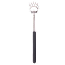 (a-multi) 1PC Adjustable Back Scratcher Steel Back Massage Telescopic Anti Itch Claw Massager Back Massage For Elders Tickle Massage Stick