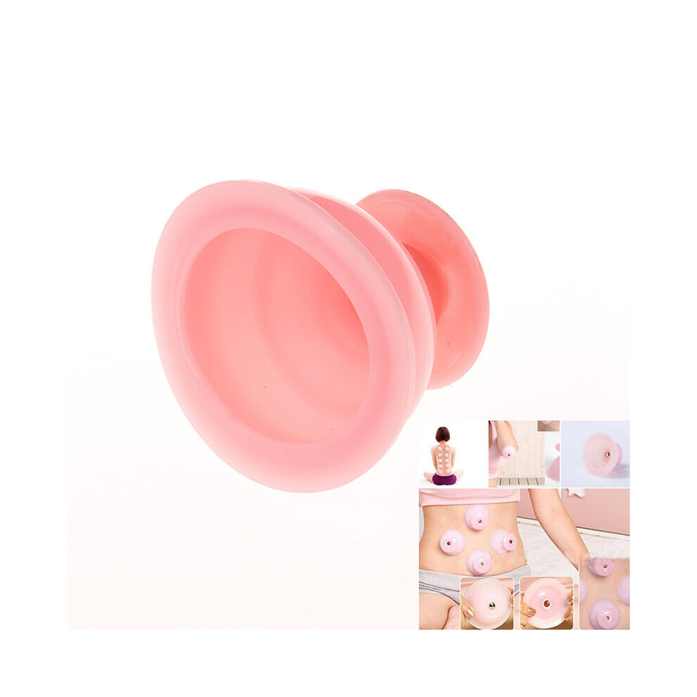 Dechoicelife Pink (A-) Chinese Therapy Vacuum Suction Massage Medical Body Care Cup Traditional Cupping Jar For Therapy Cupping Cup Set