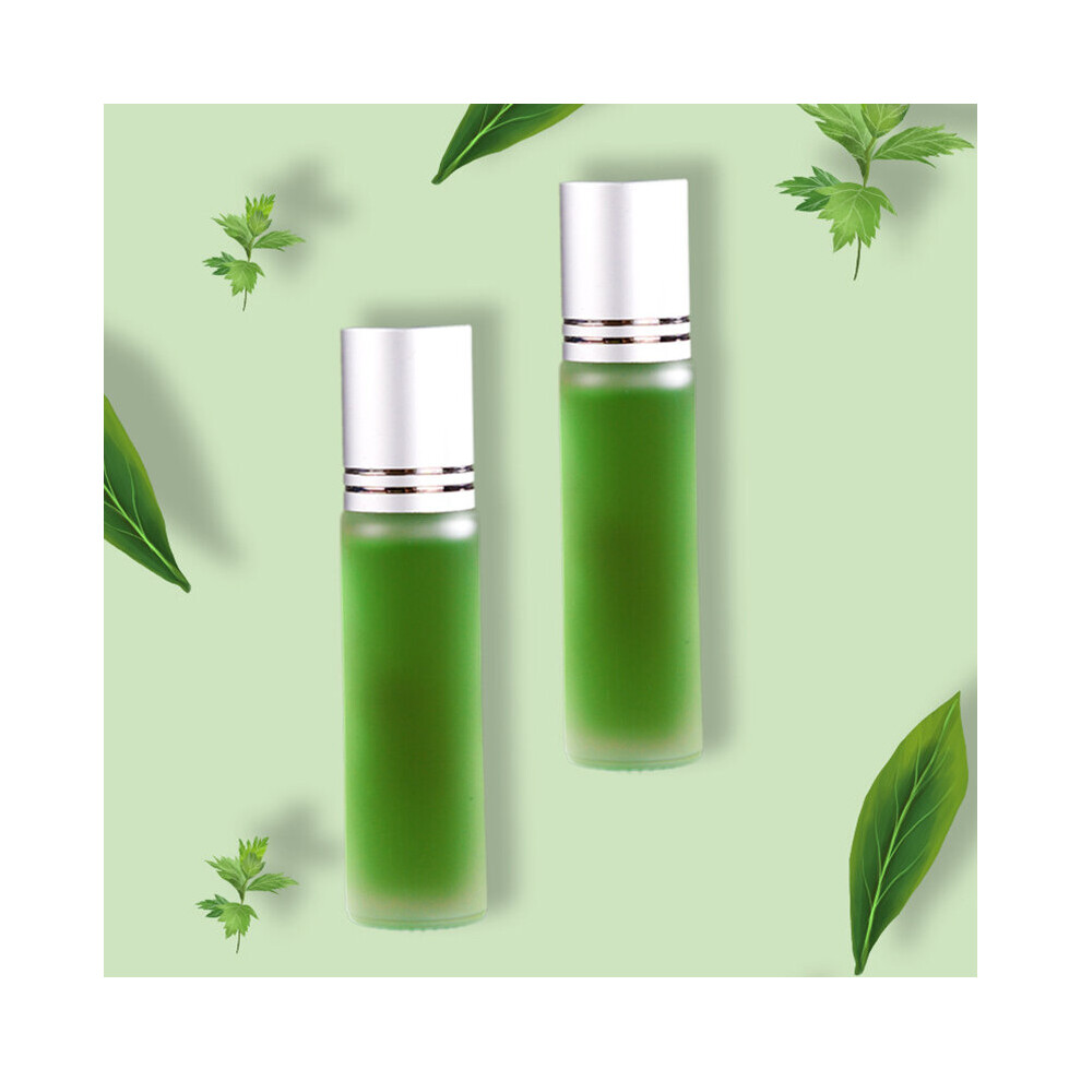 Dechoicelife (A-2 Bottles) Pure Wormwood Essential Oil For Comfortable Moxibustion Roll Smear Body Massage Aroma Oils Meridian Scraping Lubricating 10Ml