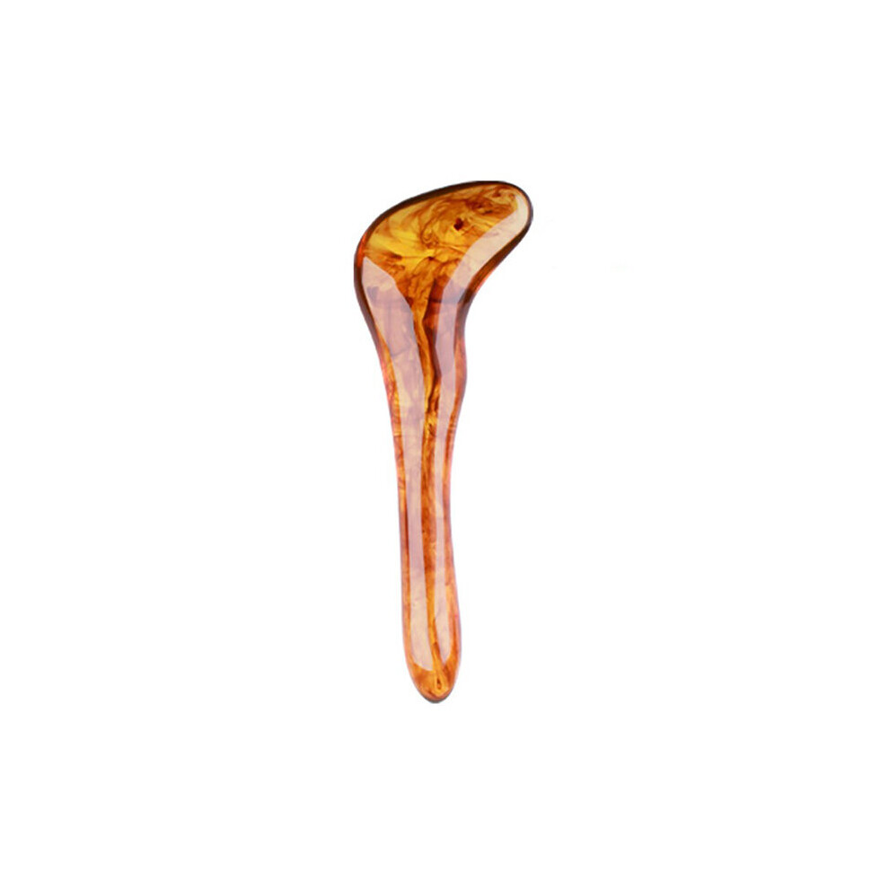 Dechoicelife Amber (A-Relaxation Stick) Face Massager Body Guasha Resin Massage Scraping For Face Neck Beeswax Guasha Scraper Massager Scrape Therapy Acupoint