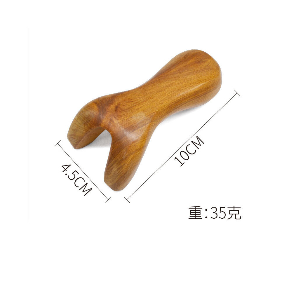 Dechoicelife (A-Fragrant Wood Y) Vietnam Fragrant Wood Massager Presotherapy Tools Body Foot Reflexology Shiatsu Thai Massage Scraping Board