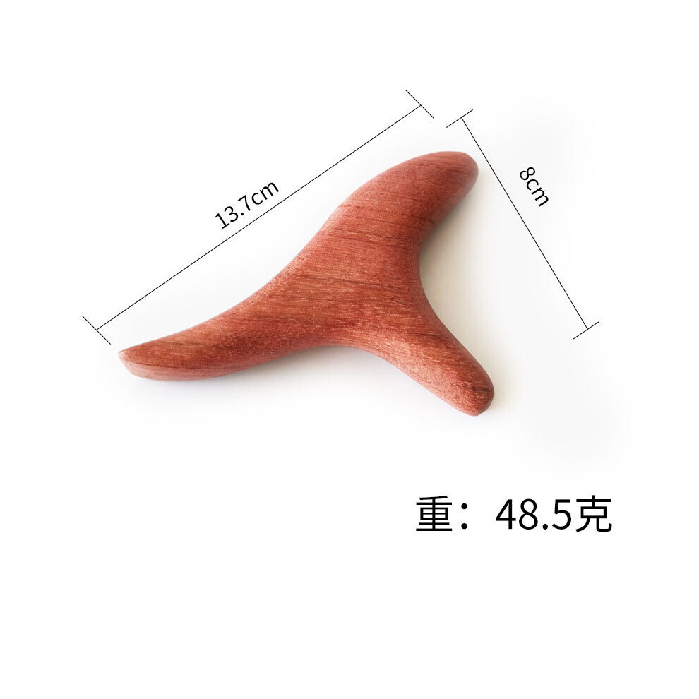 Dechoicelife (A-Rosewood Triangle) Vietnam Fragrant Wood Massager Presotherapy Tools Body Foot Reflexology Shiatsu Thai Massage Scraping Board