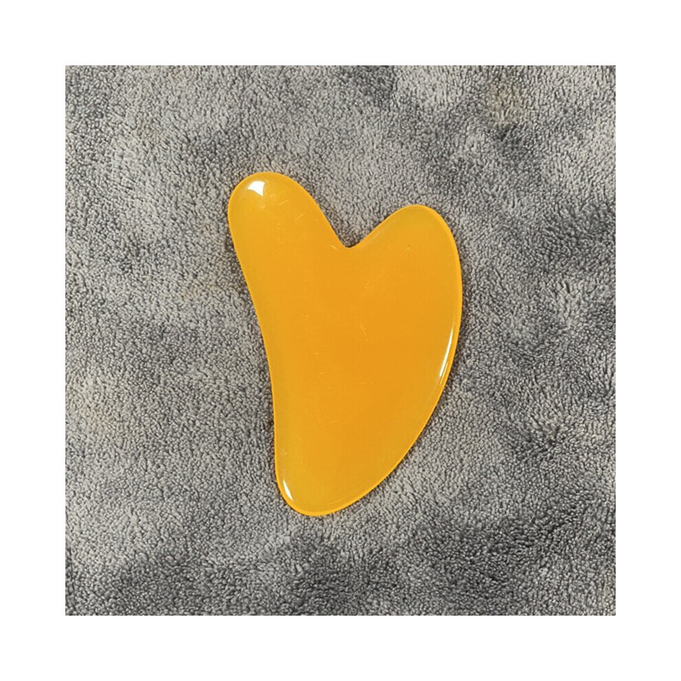 Dechoicelife Yellow (A-) Face Massagers Free Guacha Resin Scraping And Facial Massage