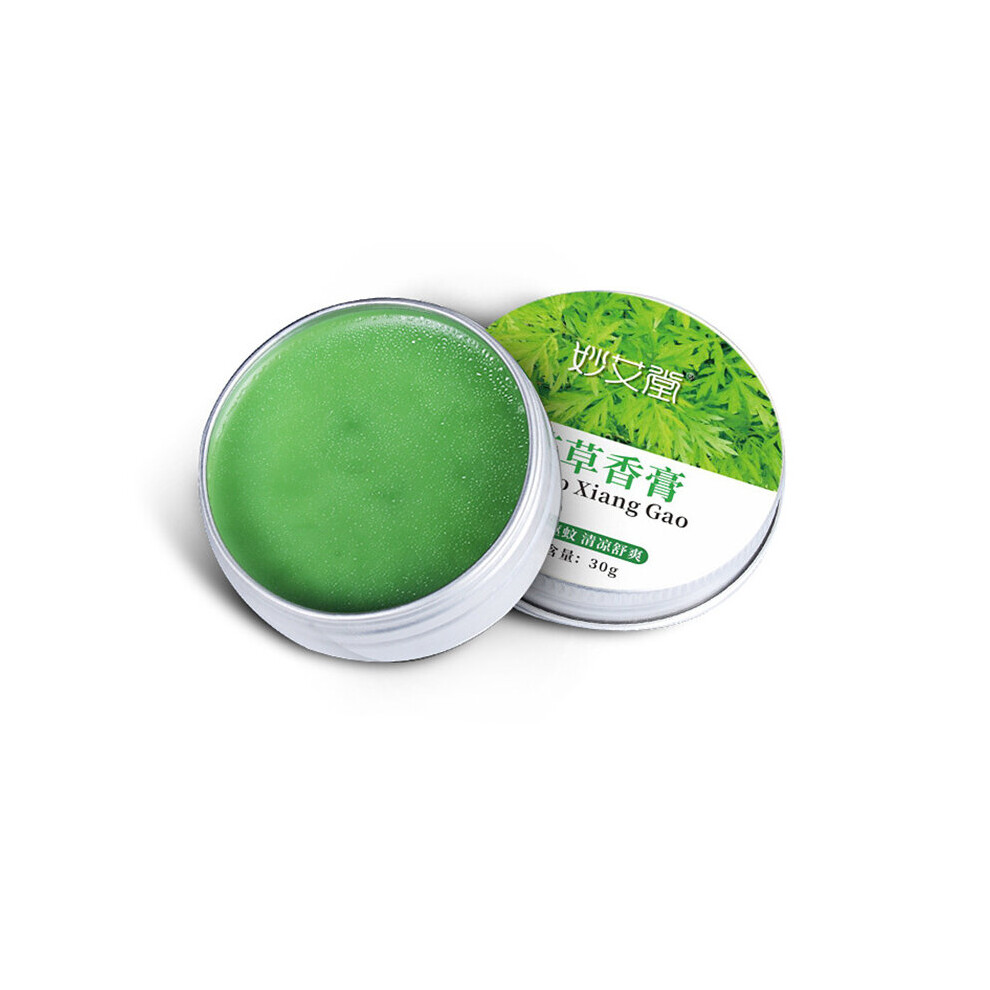 Dechoicelife 30G Moxa Plaster Wormwood Ointment Effectively Prevent Skin Cracking After Moxibustion Mugwort Balm Repel Mosquitoes