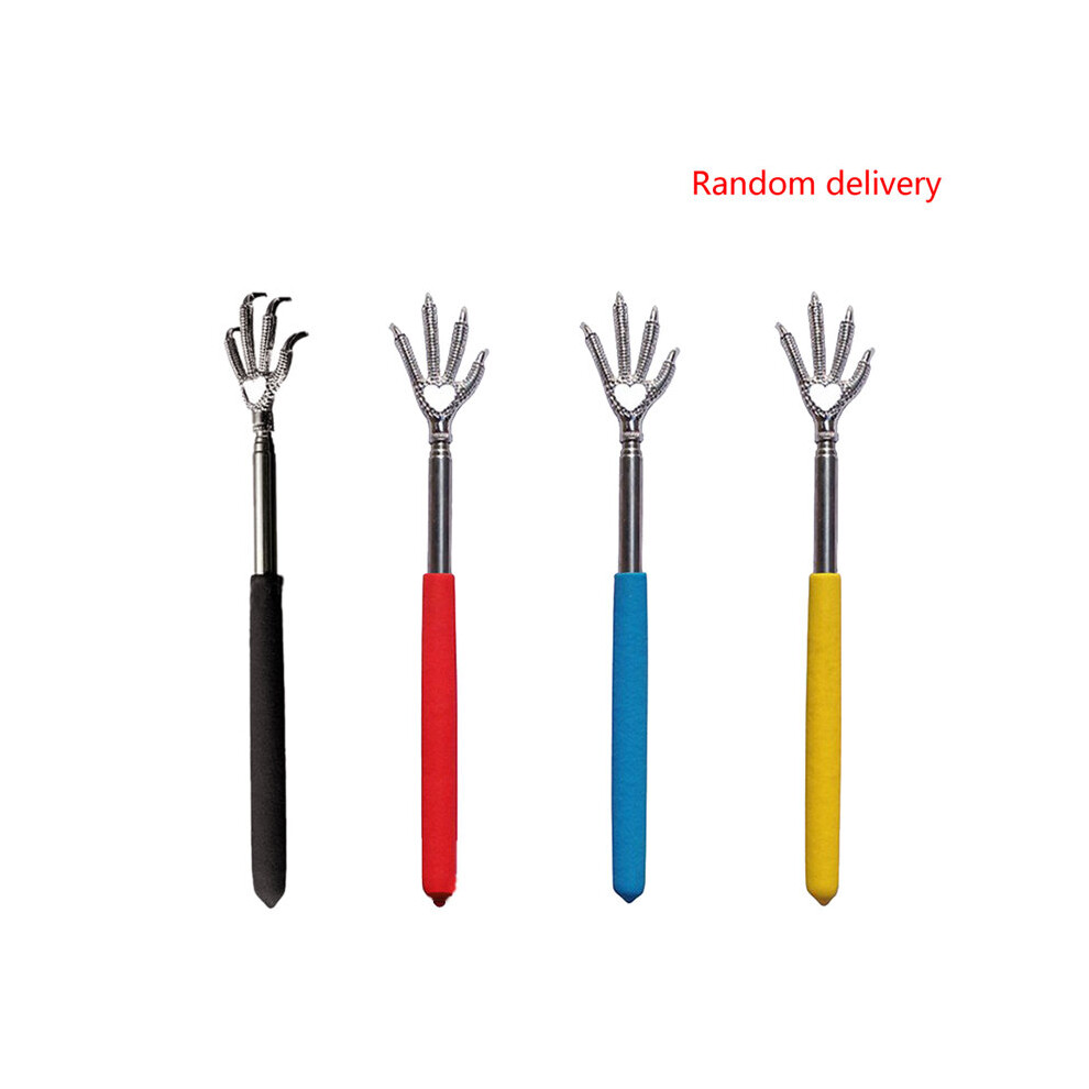Dechoicelife (A-Random Color) Claw Telescopic Ultimate Back Scratcher 22-59Cm Convenient Relax Massage Healthy Tool Claw Massager