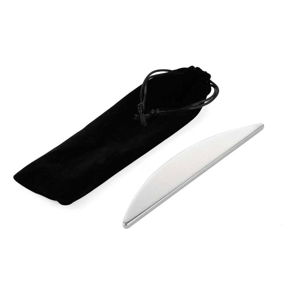 Dechoicelife (A-D) Fitness Muscle Scraping Massager Skin Tissue Myofascial Release Physical Therapy Fascial Knife Gua Sha Scraper Stainless Steel