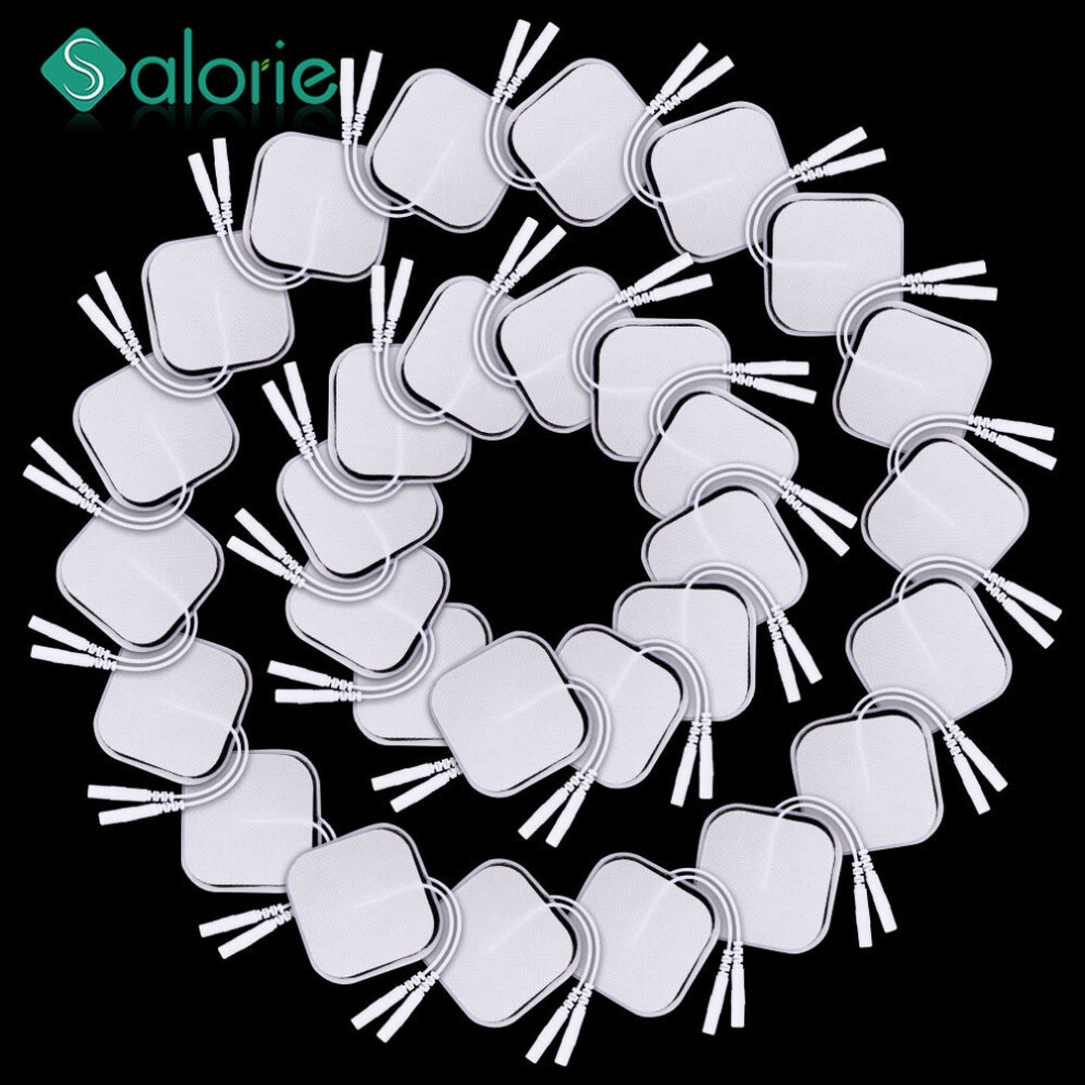 Dechoicelife (A-10 Pack (20Pcs)) 5X5cm Tens Ems Electrode Pads Gel Patch For Electrode Stickers Electrodes Physiotherapy Ems Massager Nerve Muscle Stimulator