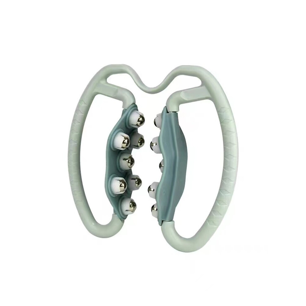 Dechoicelife Green (A-) U Shape Yoga Massage Removable For Back Leg Foot Muscle Relax Muscles Home Fitness Yoga Pilates Sports Gym Equipment