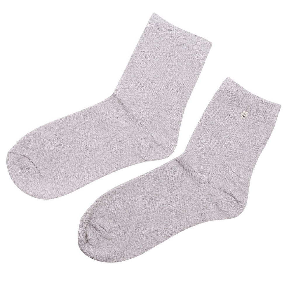 Dechoicelife (A-Socks) Conductive Silver Fiber Tens/Ems Electrode Therapy Gloves+Socks+Wrist Pads Electrotherapy Unit For Phycical Therapy