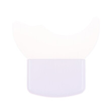 (a-White) Hot Silicone Eyeshadow Pad Easy Crease Line Kit With Eyeshadow Brush Makeup Crease Line Kit Women Makeup Eyeshadow Applicator