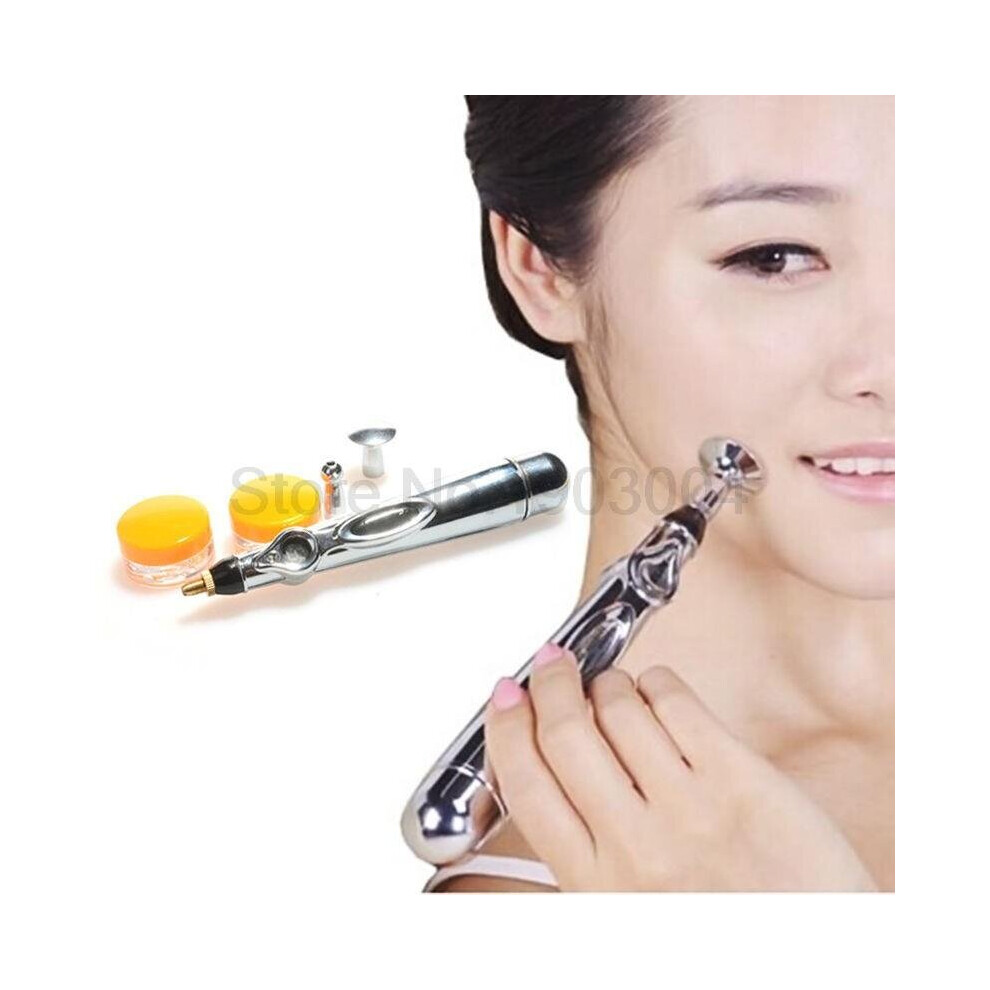 Dechoicelife (A- 110V) New Electric Energy Meridian Pen Acupuncture Pen Pain Therapy Electronic Pulse Massage Relaxation Acupoint Acupressure Tools