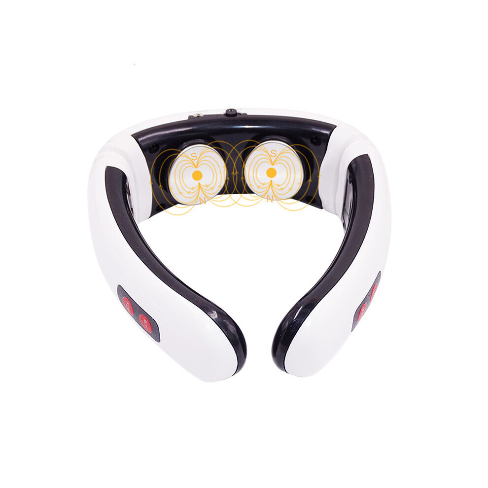 Dechoicelife Neck Massager Smart Low Frequency Pulse Infrared Shoulder Cervical Care Machine Electric Neck Massager