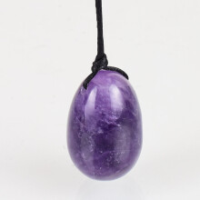 (a-30x20 mm) Natural Amethyst Yoni Eggs Massage Wand Tool Gift Box Set Kegel Exercise Vaginal Muscle Training Massager Original Stone Crystal