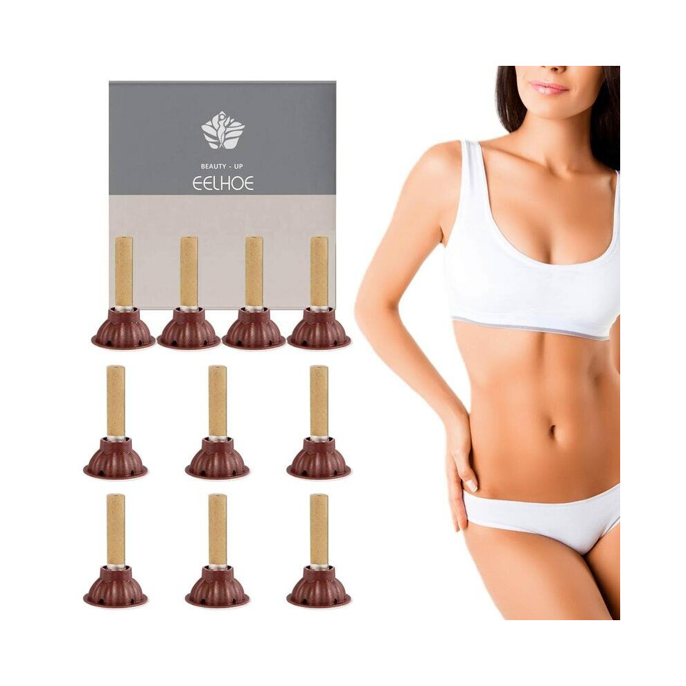 Dechoicelife Moxibustion Sticks 10Pcs Herbel Sticks For Women Detoxification And Weight Loss Herbal Moxibustion With Self-Stick Base For
